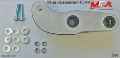 Kit MCA de rabaissement moto